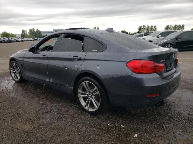 WBA4F9C58HG792152 - 2017 BMW 430XI GRAN COUPE GRAY photo 2