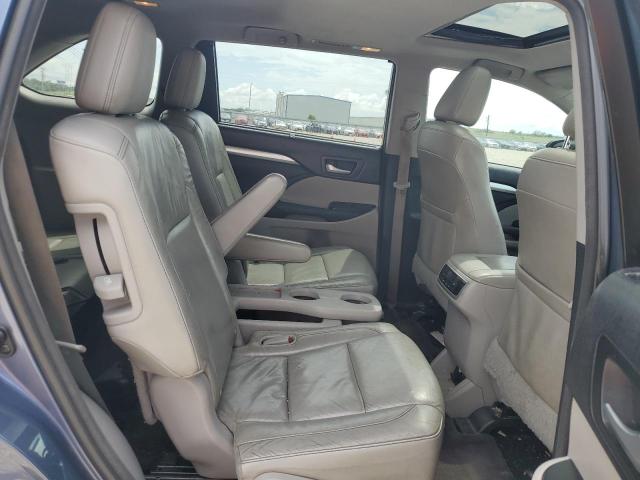 5TDKKRFH3ES017397 - 2014 TOYOTA HIGHLANDER XLE Mavi foto 11