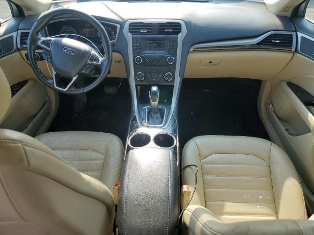 3FA6P0HR0DR304594 - 2013 FORD FUSION SE WHITE photo 8