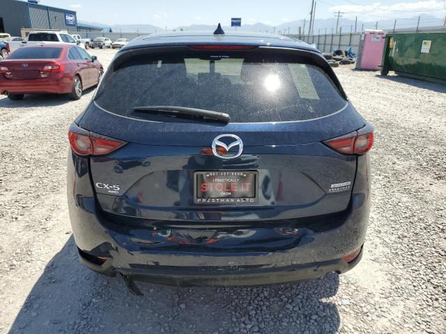 JM3KFBDM2M0494679 - 2021 MAZDA CX-5 GRAND TOURING BLUE photo 6