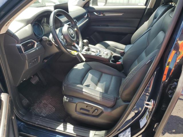 JM3KFBDM2M0494679 - 2021 MAZDA CX-5 GRAND TOURING BLUE photo 7