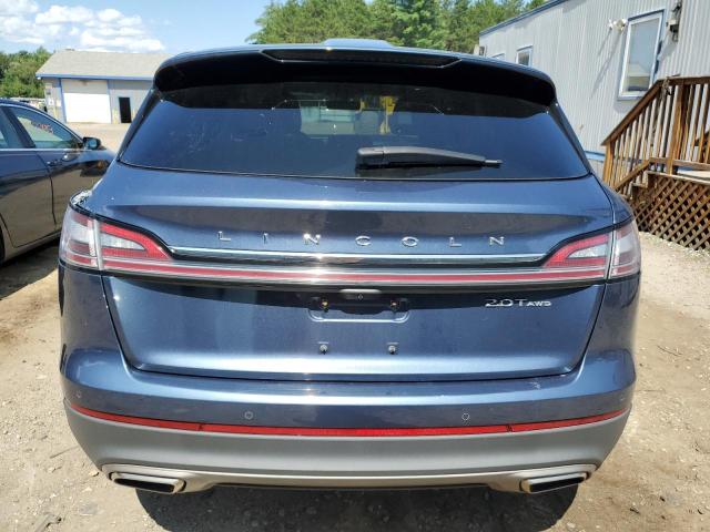 2LMPJ8L91KBL46306 - 2019 LINCOLN NAUTILUS RESERVE BLUE photo 6