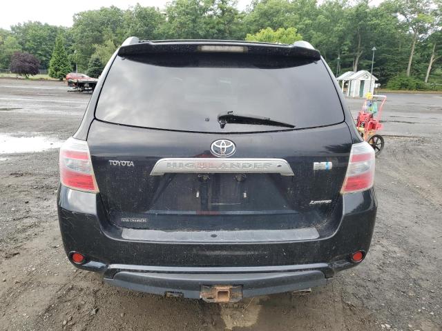 JTEEW44A382004148 - 2008 TOYOTA HIGHLANDER HYBRID LIMITED BLACK photo 6