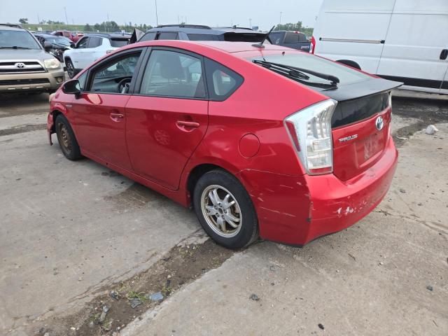 JTDKN3DU4A5155597 - 2010 TOYOTA PRIUS RED photo 2