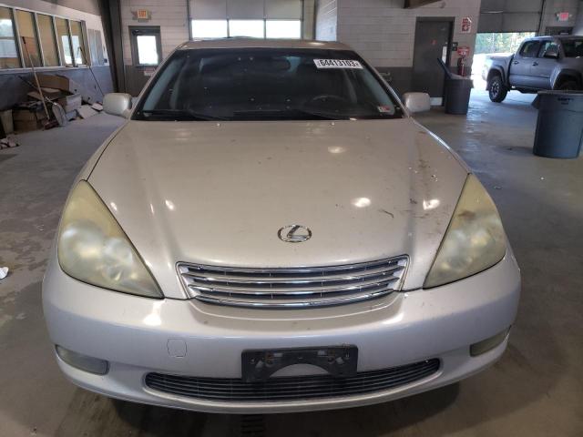 JTHBA30G740014843 - 2004 LEXUS ES 330 SILVER photo 5