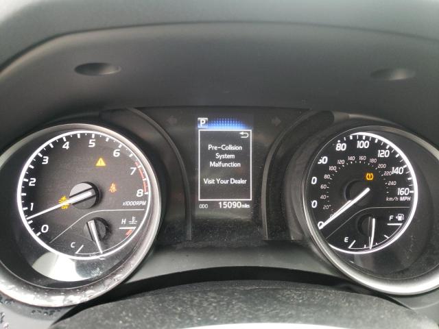 4T1G11AK2RU210182 - 2024 TOYOTA CAMRY SE NIGHT SHADE WHITE photo 9