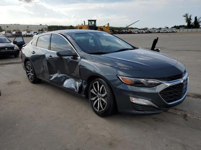 1G1ZG5ST5MF084092 - 2021 CHEVROLET MALIBU RS BLUE photo 4