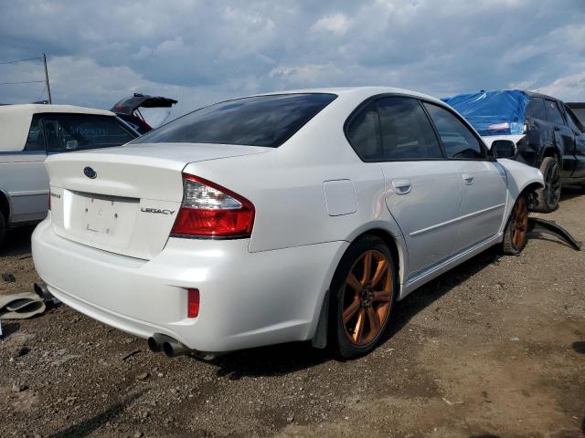 4S3BL676084210955 - 2008 SUBARU LEGACY GT LIMITED WHITE photo 3