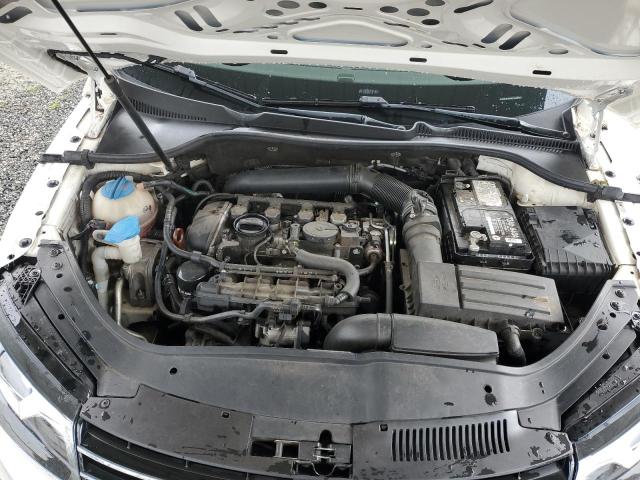 WVWFW7AH2CV003088 - 2012 VOLKSWAGEN EOS LUX WHITE photo 11