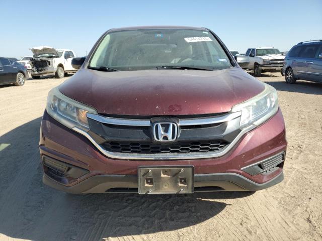 2HKRM3H44GH525628 - 2016 HONDA CR-V SE MAROON photo 5