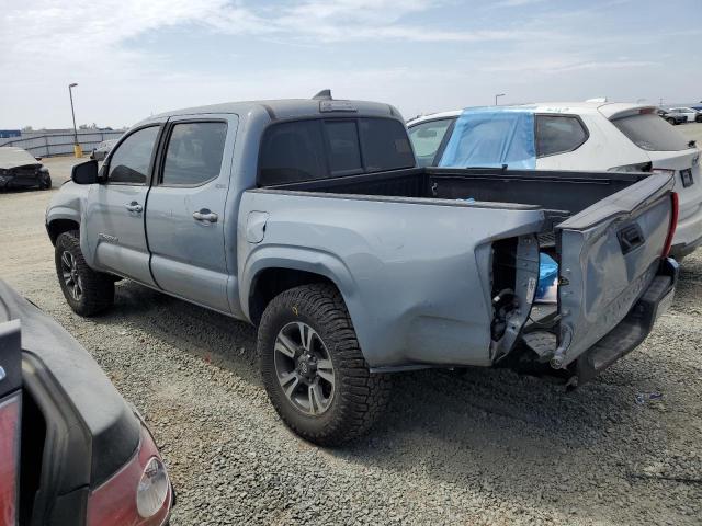 5TFAX5GN4KX161234 - 2019 TOYOTA TACOMA DOUBLE CAB GRAY photo 2