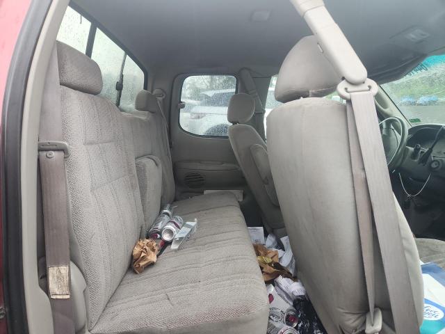 5TBBT44182S223955 - 2002 TOYOTA TUNDRA ACCESS CAB RED photo 10