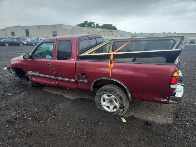 5TBBT44182S223955 - 2002 TOYOTA TUNDRA ACCESS CAB RED photo 2