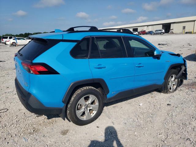 2T3RWRFV2LW074453 - 2020 TOYOTA RAV4 XLE BLUE photo 3