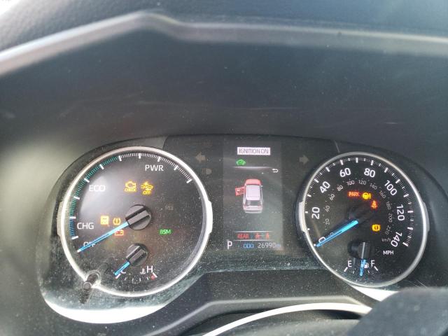 2T3RWRFV2LW074453 - 2020 TOYOTA RAV4 XLE BLUE photo 9