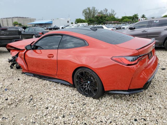 WBS33AZ06MCH37295 - 2021 BMW M4 COMPETITION RED photo 2