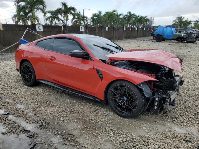 WBS33AZ06MCH37295 - 2021 BMW M4 COMPETITION RED photo 4