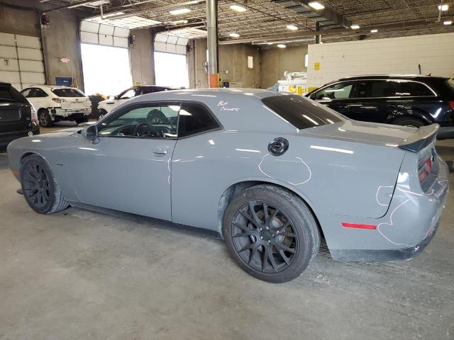 2C3CDZBT6KH570116 - 2019 DODGE CHALLENGER R/T GRAY photo 2