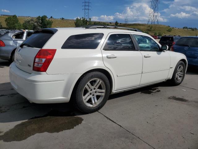 2D8GV57256H256046 - 2006 DODGE MAGNUM R/T WHITE photo 3