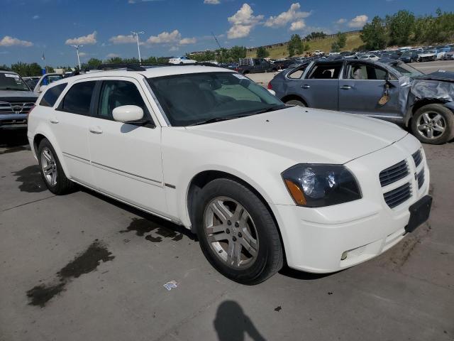 2D8GV57256H256046 - 2006 DODGE MAGNUM R/T WHITE photo 4