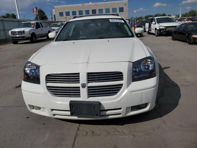 2D8GV57256H256046 - 2006 DODGE MAGNUM R/T WHITE photo 5