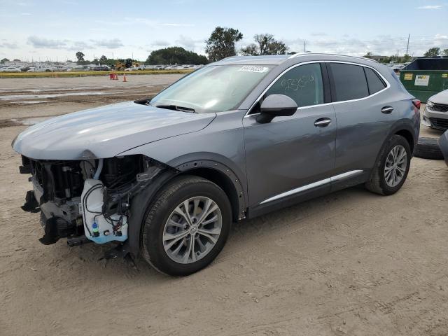 LRBAZLR40ND016781 - 2022 BUICK ENVISION PREFERRED GRAY photo 1