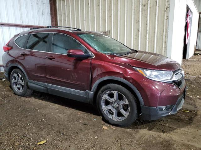 7FARW1H57JE030518 - 2018 HONDA CR-V EX BURGUNDY photo 4