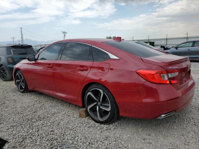 1HGCV1F37JA215541 - 2018 HONDA ACCORD SPORT RED photo 2
