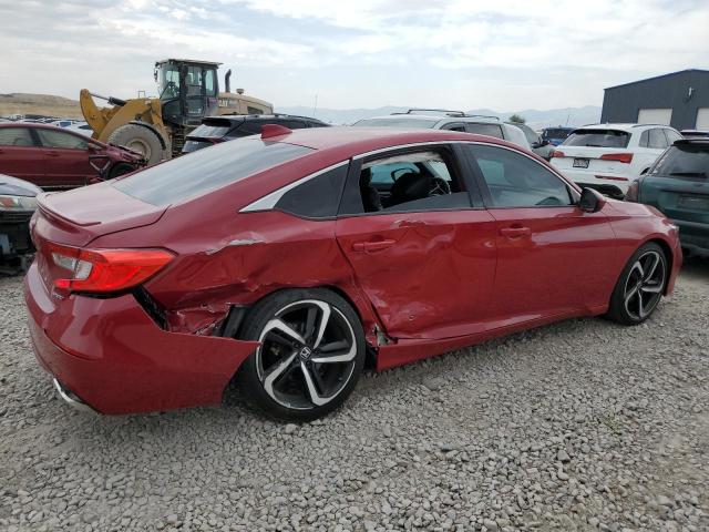 1HGCV1F37JA215541 - 2018 HONDA ACCORD SPORT RED photo 3