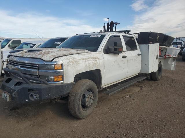 1GC4K0EY4JF105925 - 2018 CHEVROLET SILVERADO K3500 LTZ WHITE photo 1