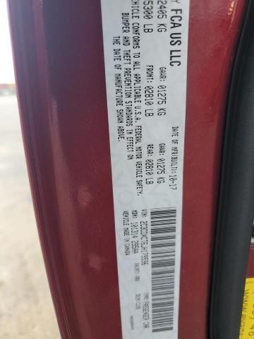 2C3CDXCT6JH179596 - 2018 DODGE CHARGER R/T წითელი ფოტო 12