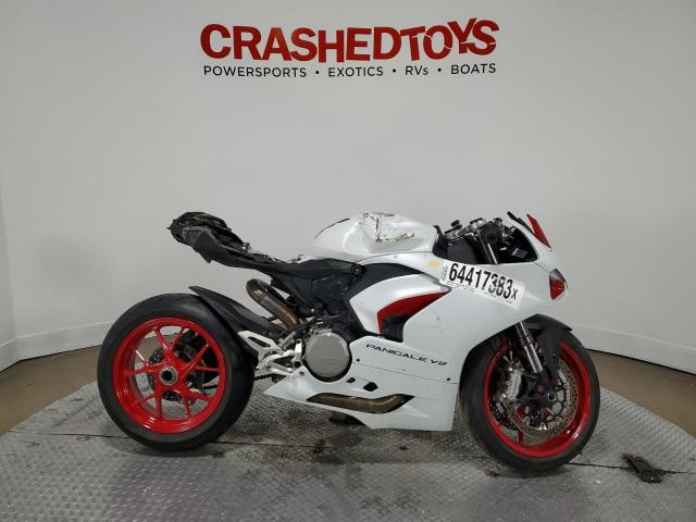 ZDMHAATWXNB008631 - 2022 DUCATI PANIGALE V2 WHITE photo 1