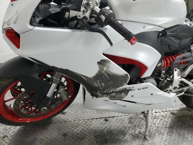 ZDMHAATWXNB008631 - 2022 DUCATI PANIGALE V2 WHITE photo 9