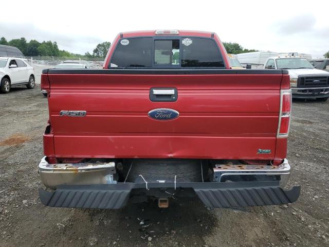 1FTFW1EVXAFB25489 - 2010 FORD F150 SUPERCREW RED photo 6