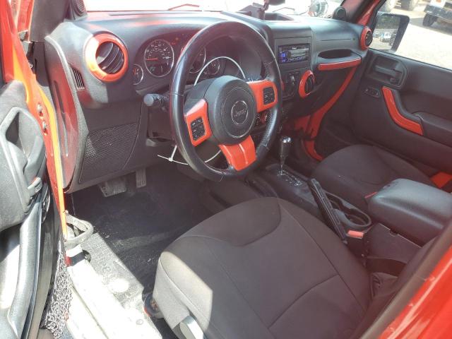 1C4BJWDG6EL327007 - 2014 JEEP WRANGLER U SPORT RED photo 8