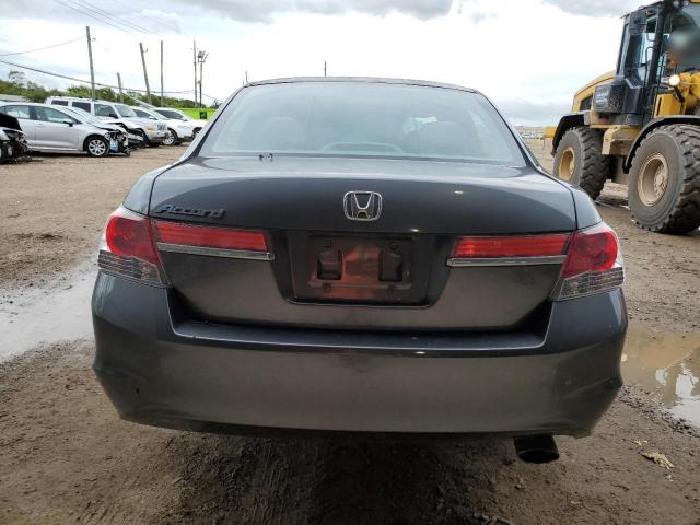 1HGCP2F38CA014038 - 2012 HONDA ACCORD LX GRAY photo 6