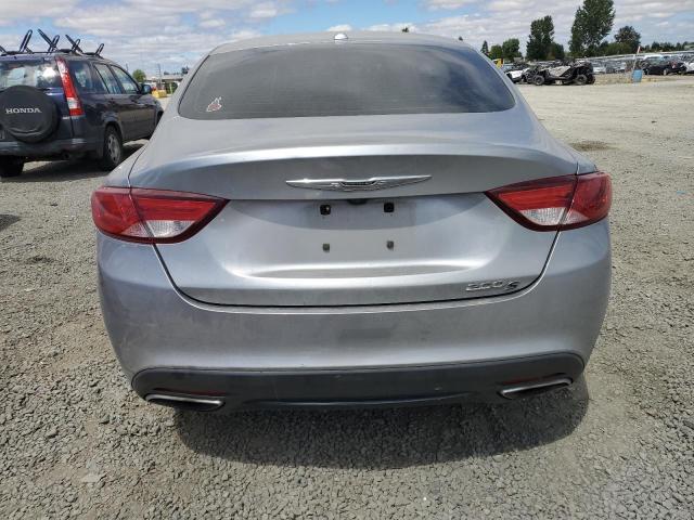 1C3CCCBBXFN702704 - 2015 CHRYSLER 200 S SILVER photo 6