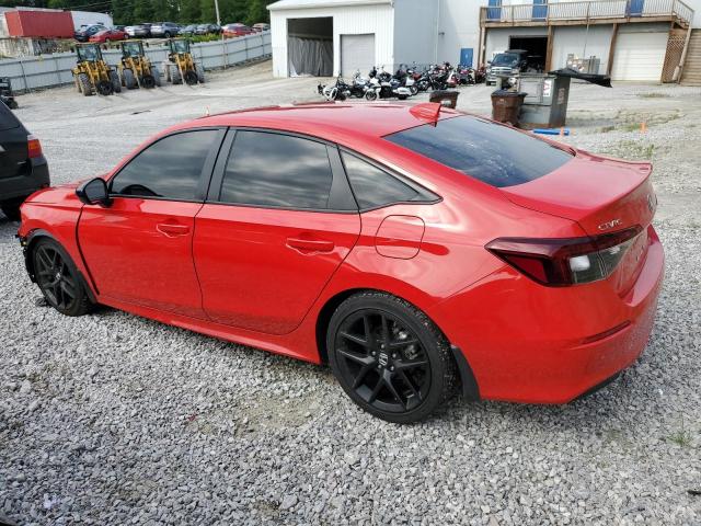 2HGFE2F58SH531425 - 2025 HONDA CIVIC SPORT RED photo 2