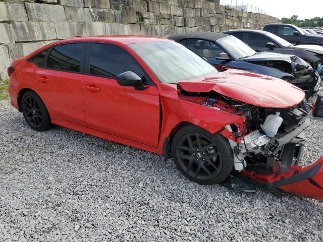 2HGFE2F58SH531425 - 2025 HONDA CIVIC SPORT RED photo 4