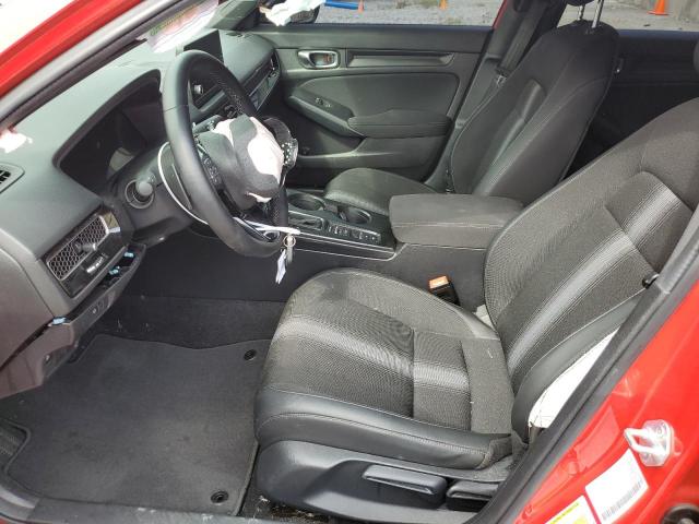 2HGFE2F58SH531425 - 2025 HONDA CIVIC SPORT RED photo 7