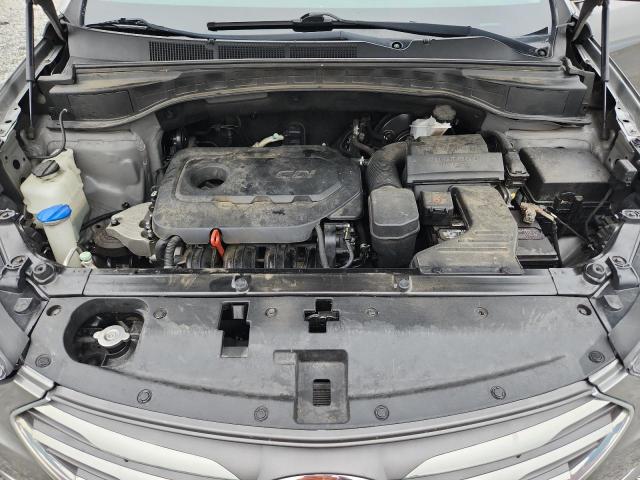 5NMZT3LB5HH024125 - 2017 HYUNDAI SANTA FE S Серый фото 12