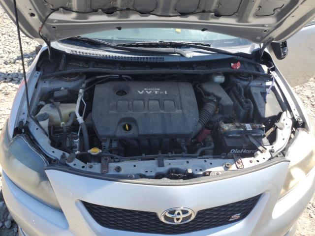 1NXBU4EE8AZ362950 - 2010 TOYOTA COROLLA BASE 银色 照片 11