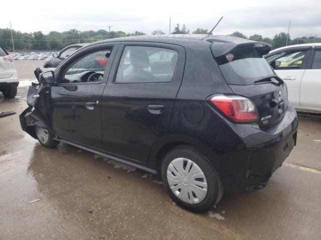 ML32AUHJXMH012886 - 2021 MITSUBISHI MIRAGE ES BLACK photo 2