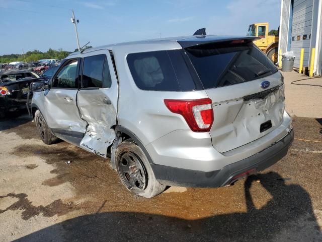 1FM5K8AR8HGE13570 - 2017 FORD EXPLORER POLICE INTERCEPTOR ვერცხლისფერი ფოტო 2