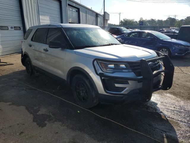 1FM5K8AR8HGE13570 - 2017 FORD EXPLORER POLICE INTERCEPTOR ვერცხლისფერი ფოტო 4