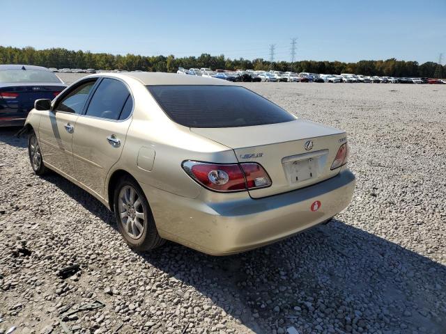 JTHBF30G330112378 - 2003 LEXUS ES 300 GOLD photo 3