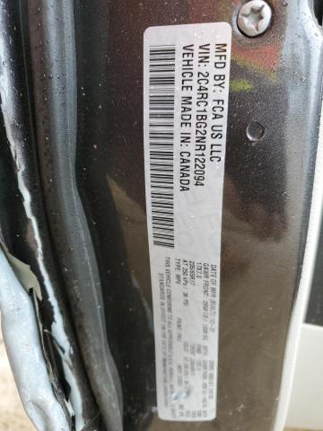 2C4RC1BG2NR122094 - 2022 CHRYSLER PACIFICA TOURING L GRAY photo 13