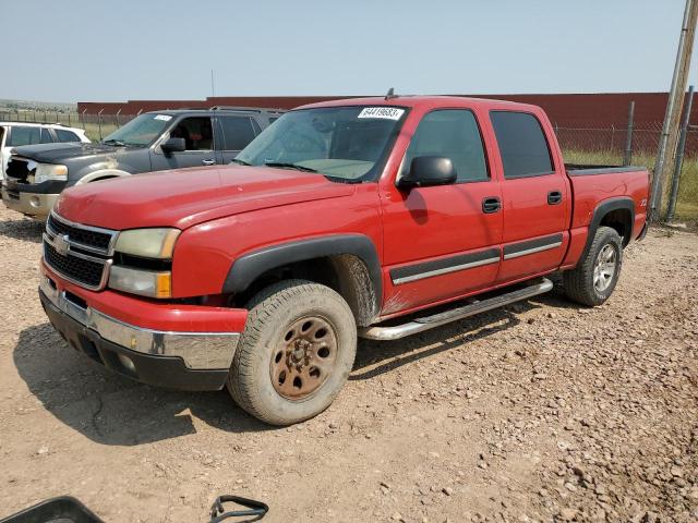 2GCEK13T661144810 - 2006 CHEVROLET SILVER1500 K1500 RED photo 1