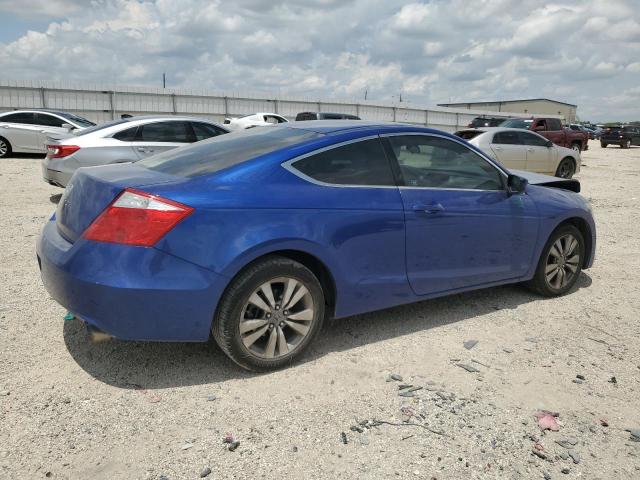 1HGCS123X9A021130 - 2009 HONDA ACCORD LX BLUE photo 3