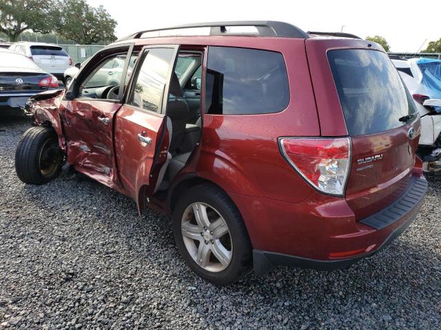 JF2SH6DC7AH776218 - 2010 SUBARU FORESTER 2.5X LIMITED RED photo 2